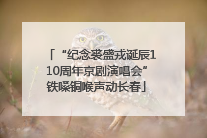 “纪念裘盛戎诞辰110周年京剧演唱会”铁嗓铜喉声动长春