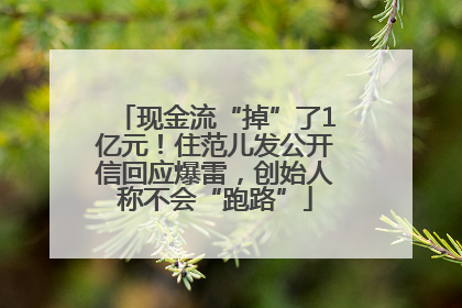现金流“掉”了1亿元！住范儿发公开信回应爆雷，创始人称不会“跑路”