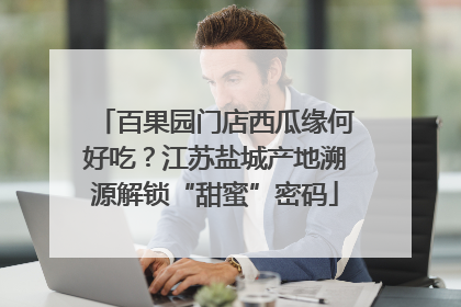 百果园门店西瓜缘何好吃？江苏盐城产地溯源解锁“甜蜜”密码