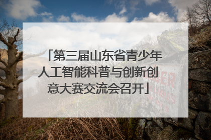第三届山东省青少年人工智能科普与创新创意大赛交流会召开
