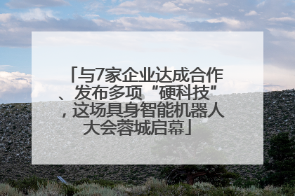 与7家企业达成合作、发布多项“硬科技”，这场具身智能机器人大会蓉城启幕