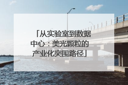 从实验室到数据中心：美光颗粒的产业化突围路径