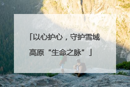 以心护心，守护雪域高原“生命之脉”