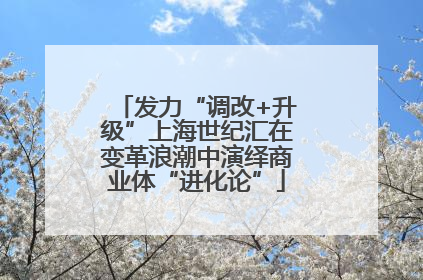 发力“调改+升级”上海世纪汇在变革浪潮中演绎商业体“进化论”