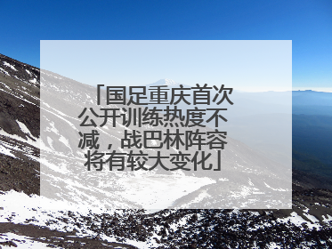国足重庆首次公开训练热度不减，战巴林阵容将有较大变化