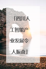 四川人工智能产业发展令人振奋
