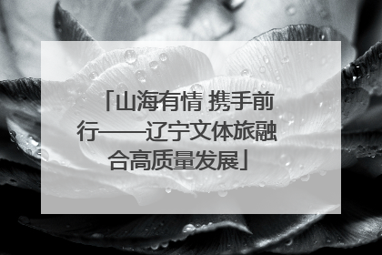 山海有情 携手前行——辽宁文体旅融合高质量发展