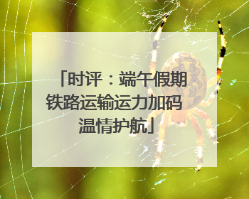 时评：端午假期铁路运输运力加码 温情护航