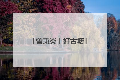 曾秉炎丨好古塘