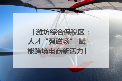 潍坊综合保税区：人才“强磁场” 赋能跨境电商新活力