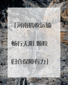 河南机收运输畅行无阻 颗粒归仓保障有力