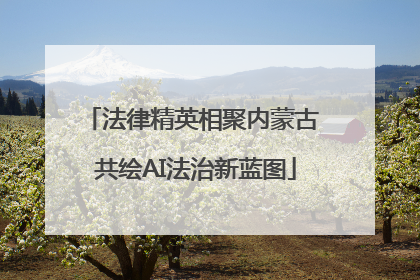 法律精英相聚内蒙古 共绘AI法治新蓝图