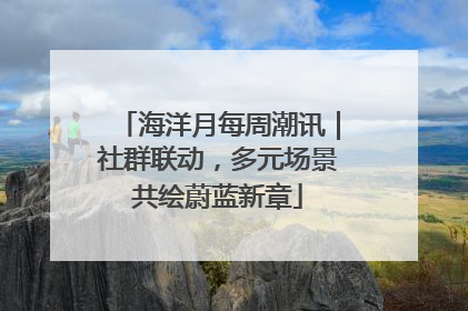 海洋月每周潮讯｜社群联动，多元场景共绘蔚蓝新章