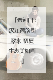 老河口：汉江荷韵引翠来 初夏生态美如画