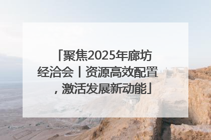 聚焦2025年廊坊经洽会丨资源高效配置，激活发展新动能