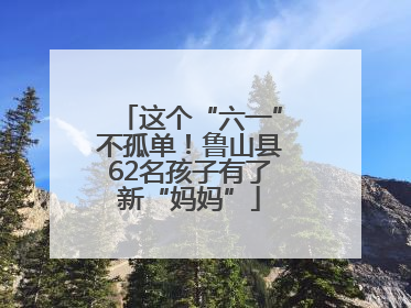 这个“六一”不孤单！鲁山县62名孩子有了新“妈妈”