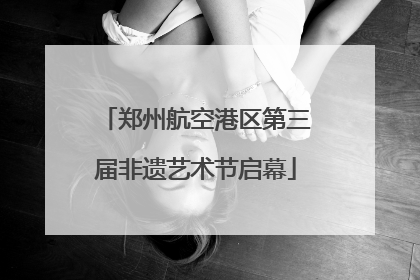 郑州航空港区第三届非遗艺术节启幕