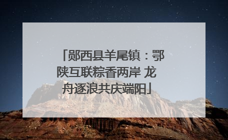 郧西县羊尾镇：鄂陕互联粽香两岸 龙舟逐浪共庆端阳
