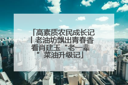 高素质农民成长记丨老油坊飘出青春香 看肖建玉“老一辈”菜油升级记