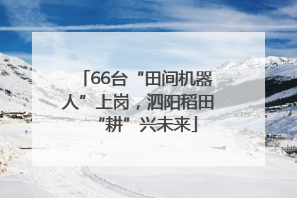 66台“田间机器人”上岗，泗阳稻田“耕”兴未来
